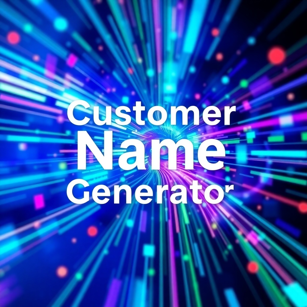 Customer Name Generator