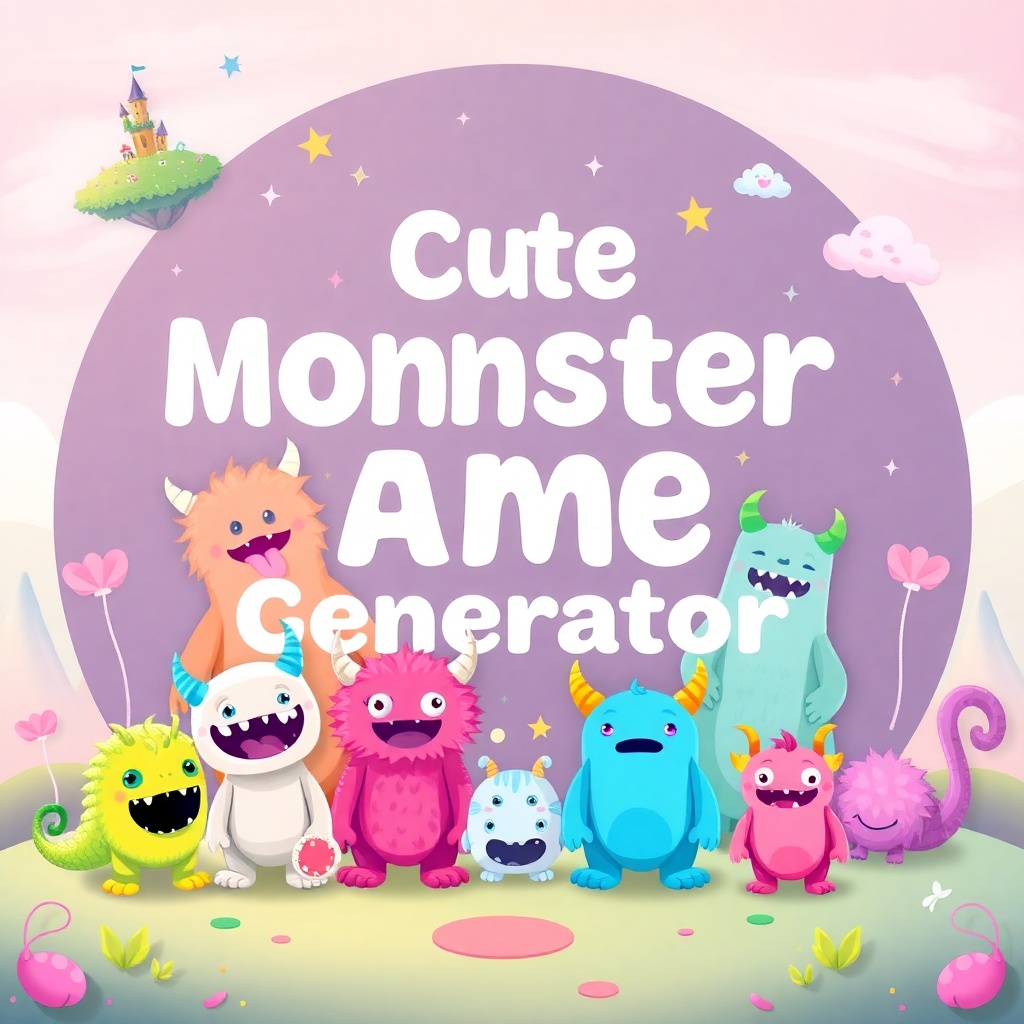 Cute Monster Name Generator