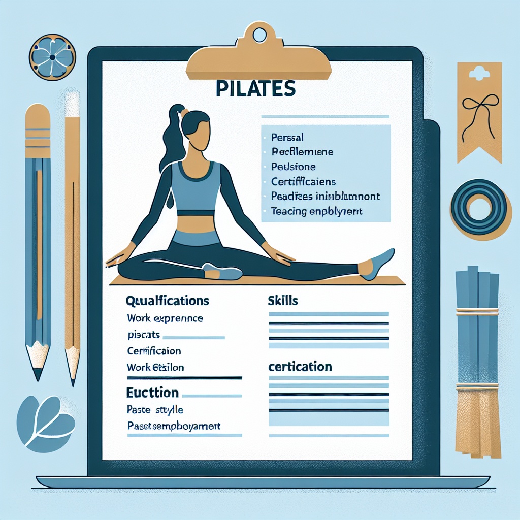 Pilates Instructor Resume Generator
